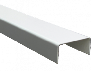 Anwendungsbeispiel U-Profil RAL9006 Rahmenkonstruktion Innenausbau